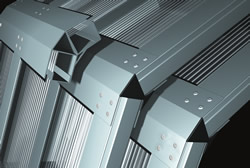 Nosilna konstrukcija bazenske strehe